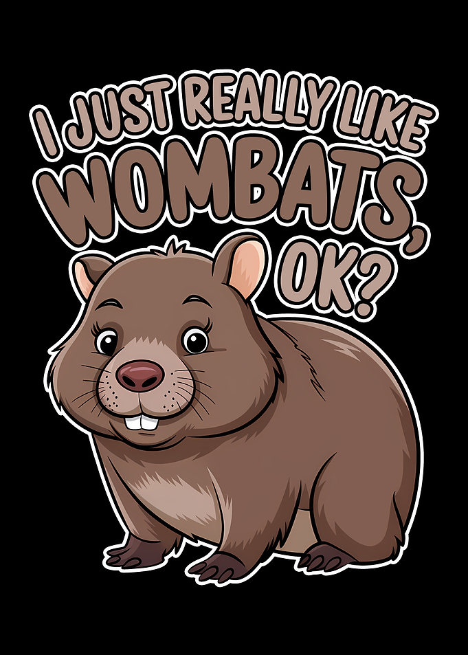 Wombat Lover Design