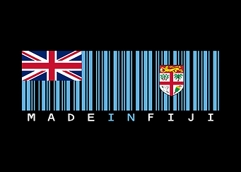 Fiji Barcode Flag