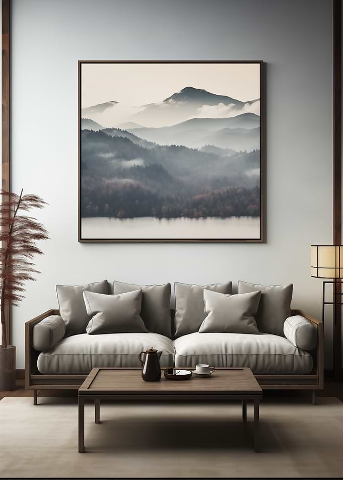 Mountain Landscape Canvas Print