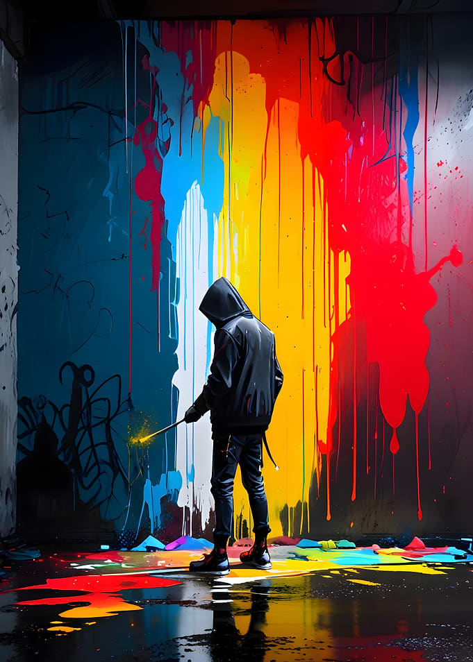 Colorful Street Art