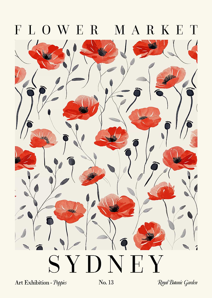 Poppy Sydney Flower Market
