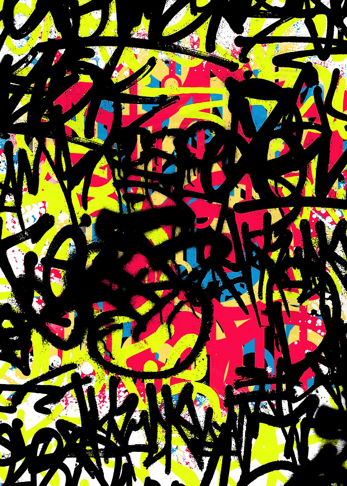 Abstract Graffiti Art