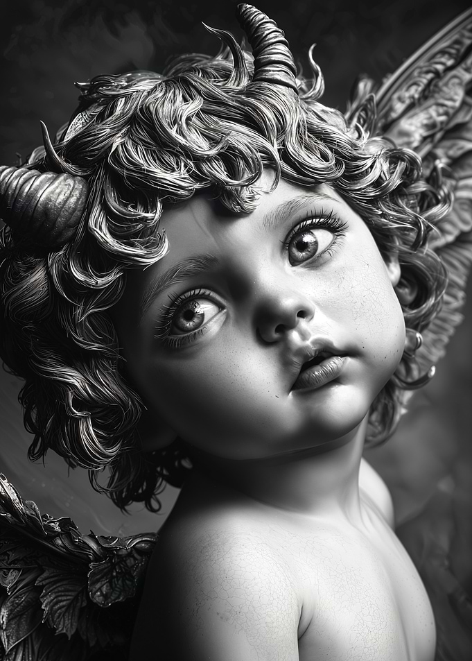 Angel with Horns