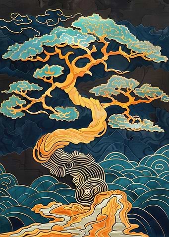 Japanese Bonsai Tree Art