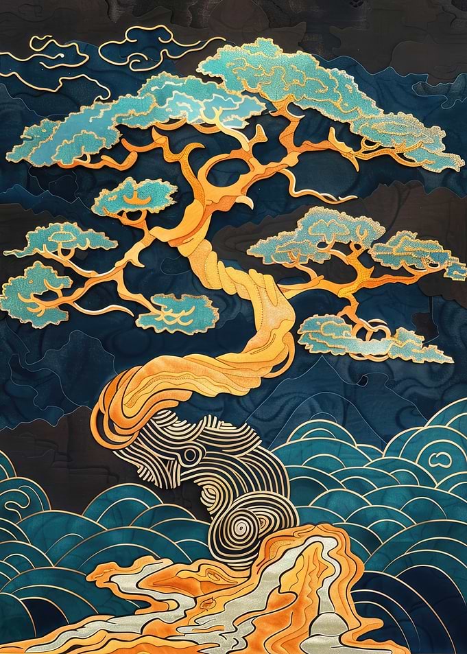 Japanese Bonsai Tree Art