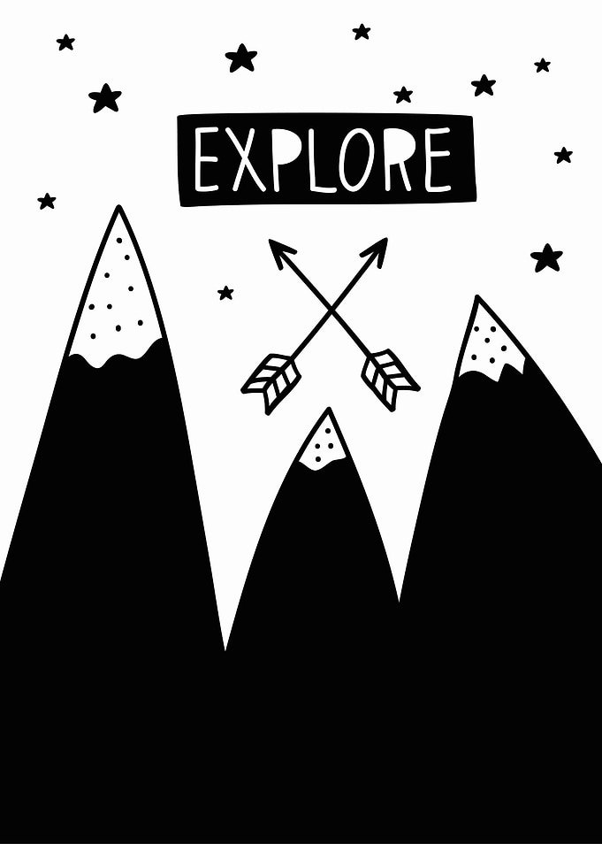 Mountain Adventure Print