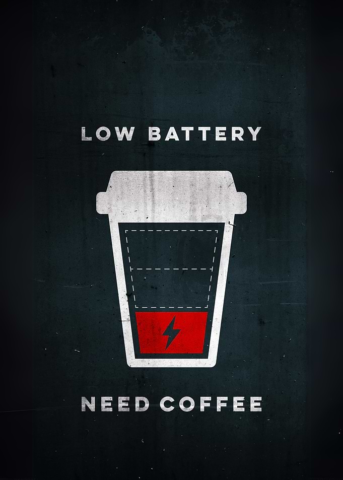 Coffee Battery Low