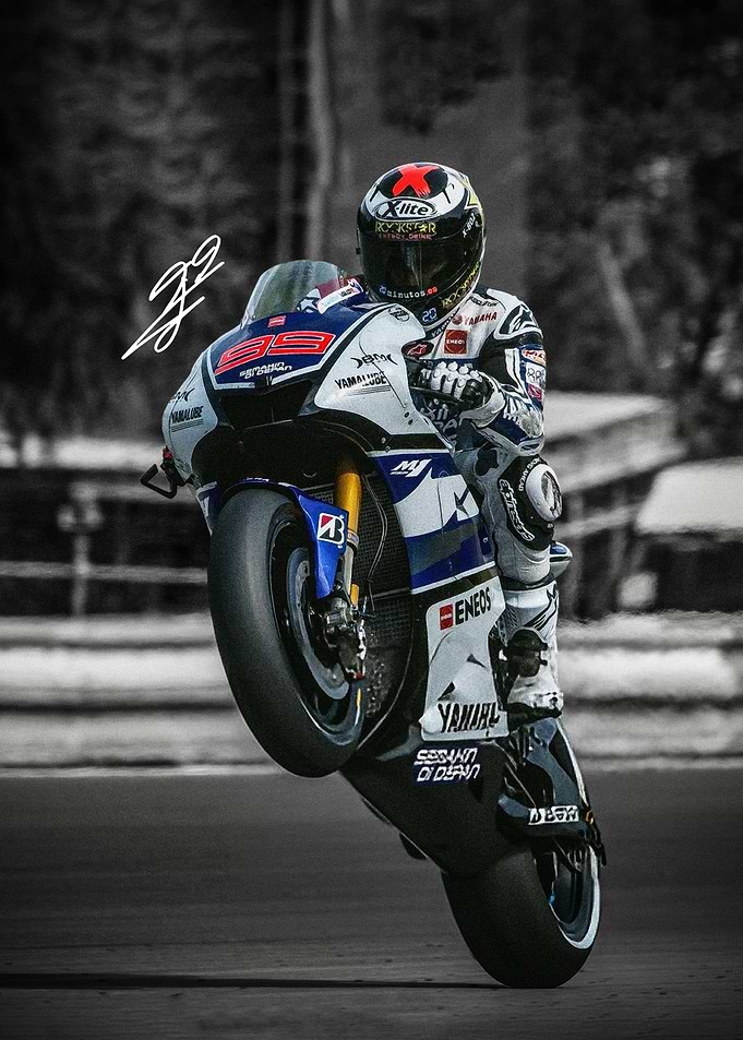 Jorge Lorenzo MotoGP Motorcycle