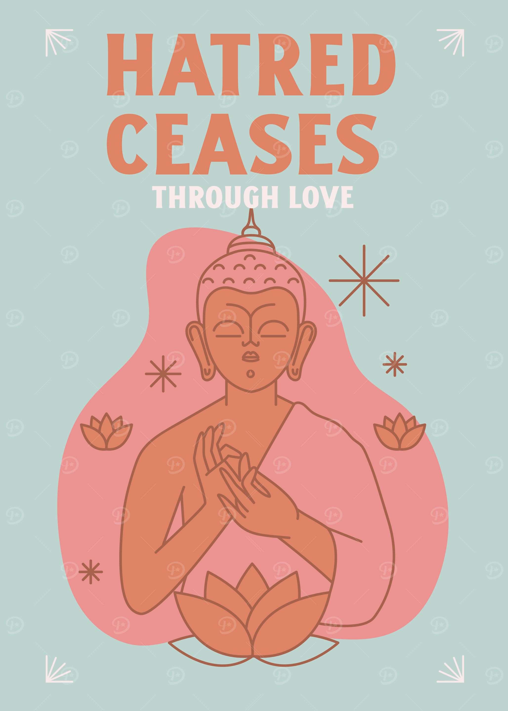 Buddha Meditation Poster