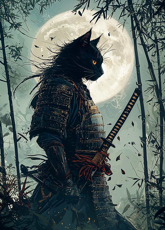 Samurai Cat