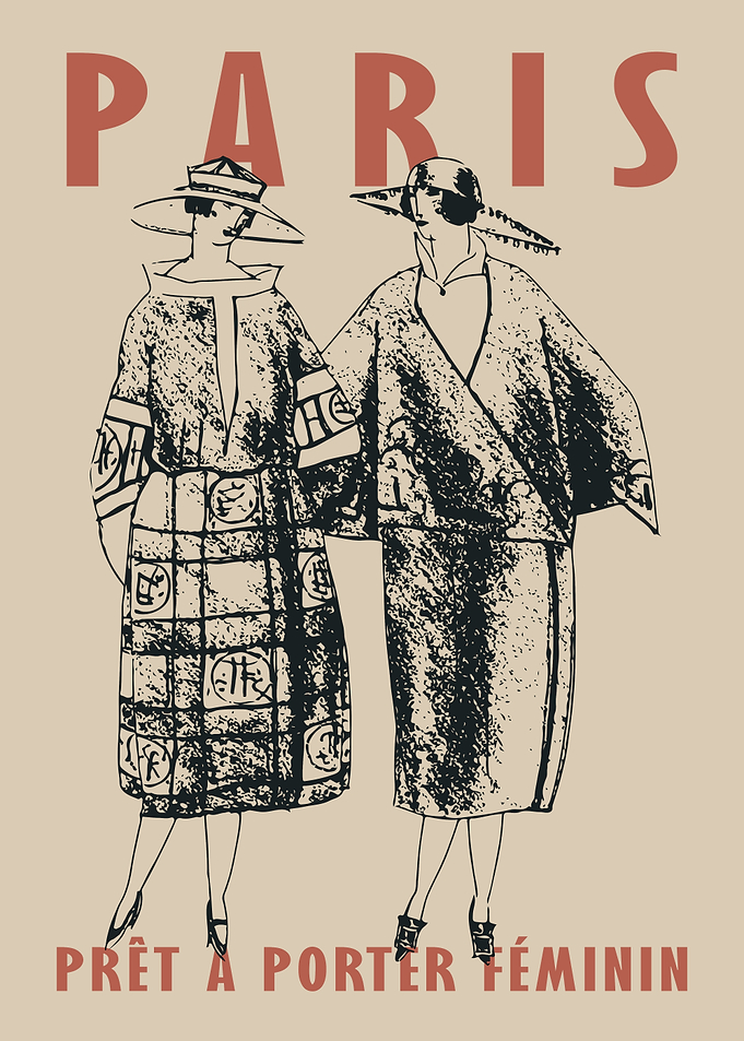 Paris Fashion Illustration