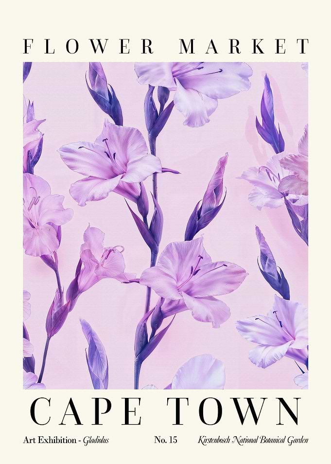Gladiolus Cape Town Flower Market