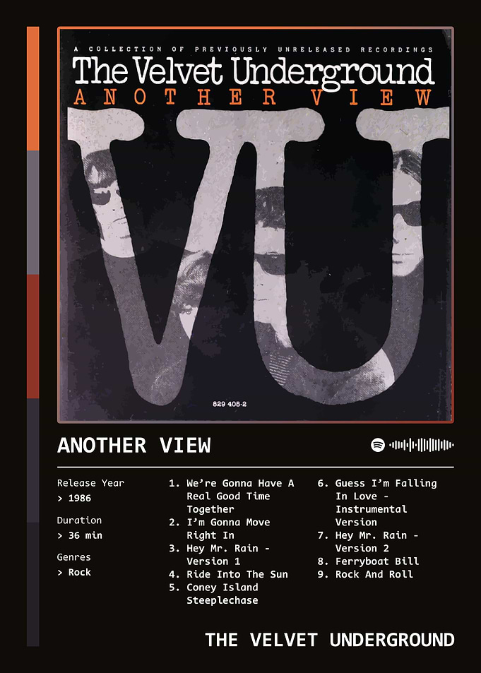 Another View (1986) Album by The Velvet Underground