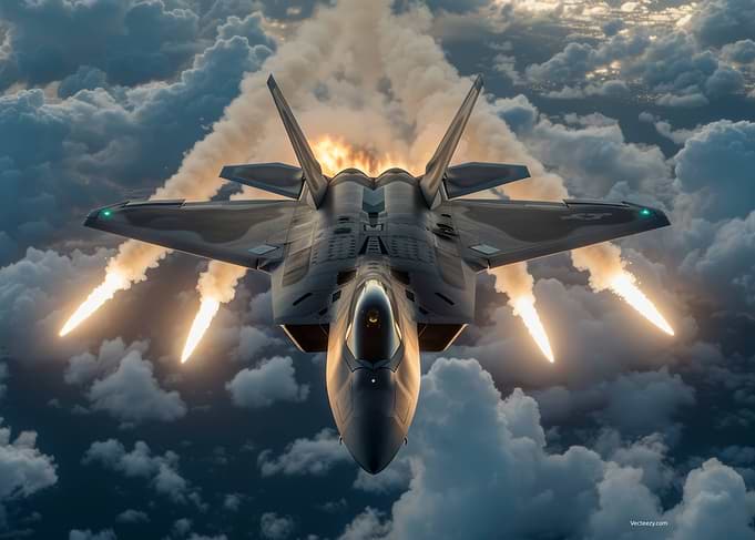 F-22 Raptor Afterburner