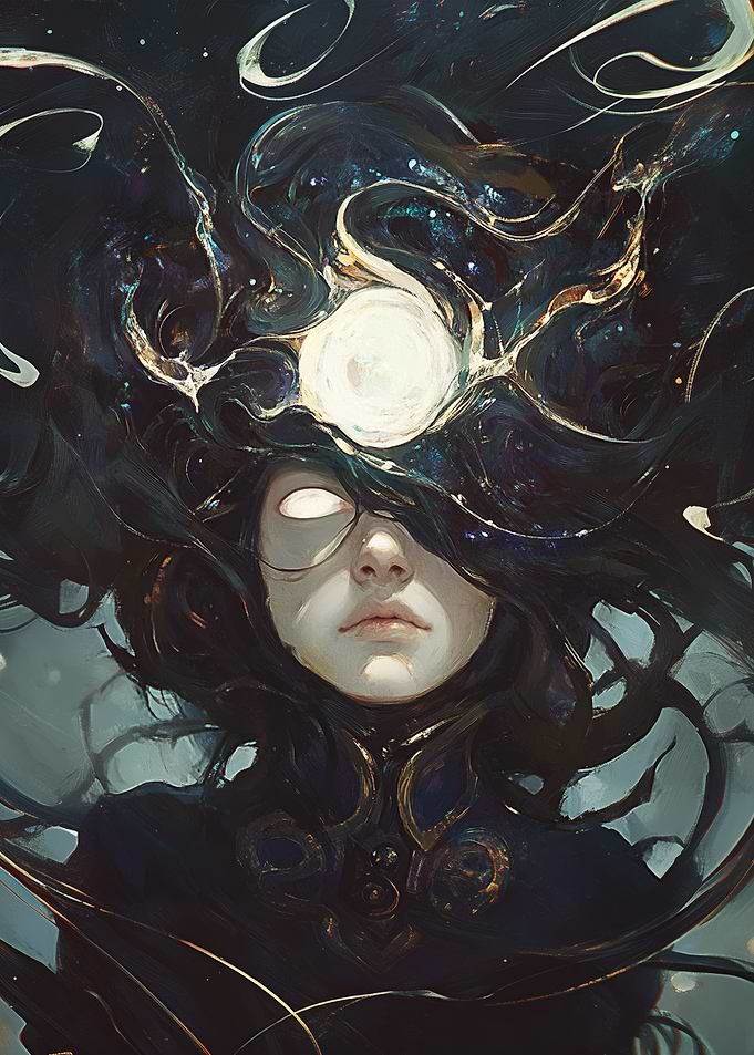 Cosmic Third Eye, Mystical Woman