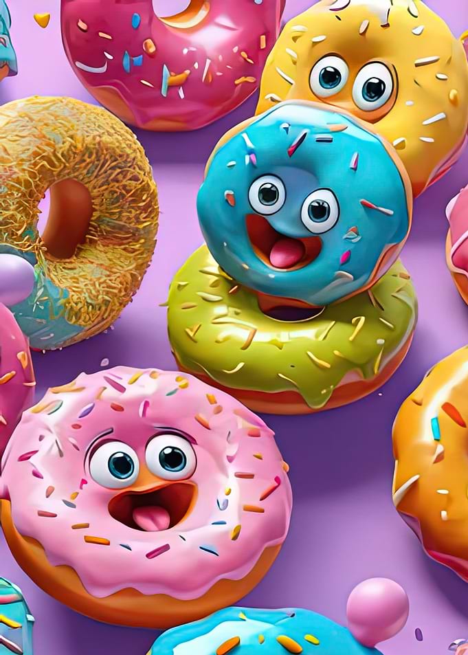 Smiling Donuts