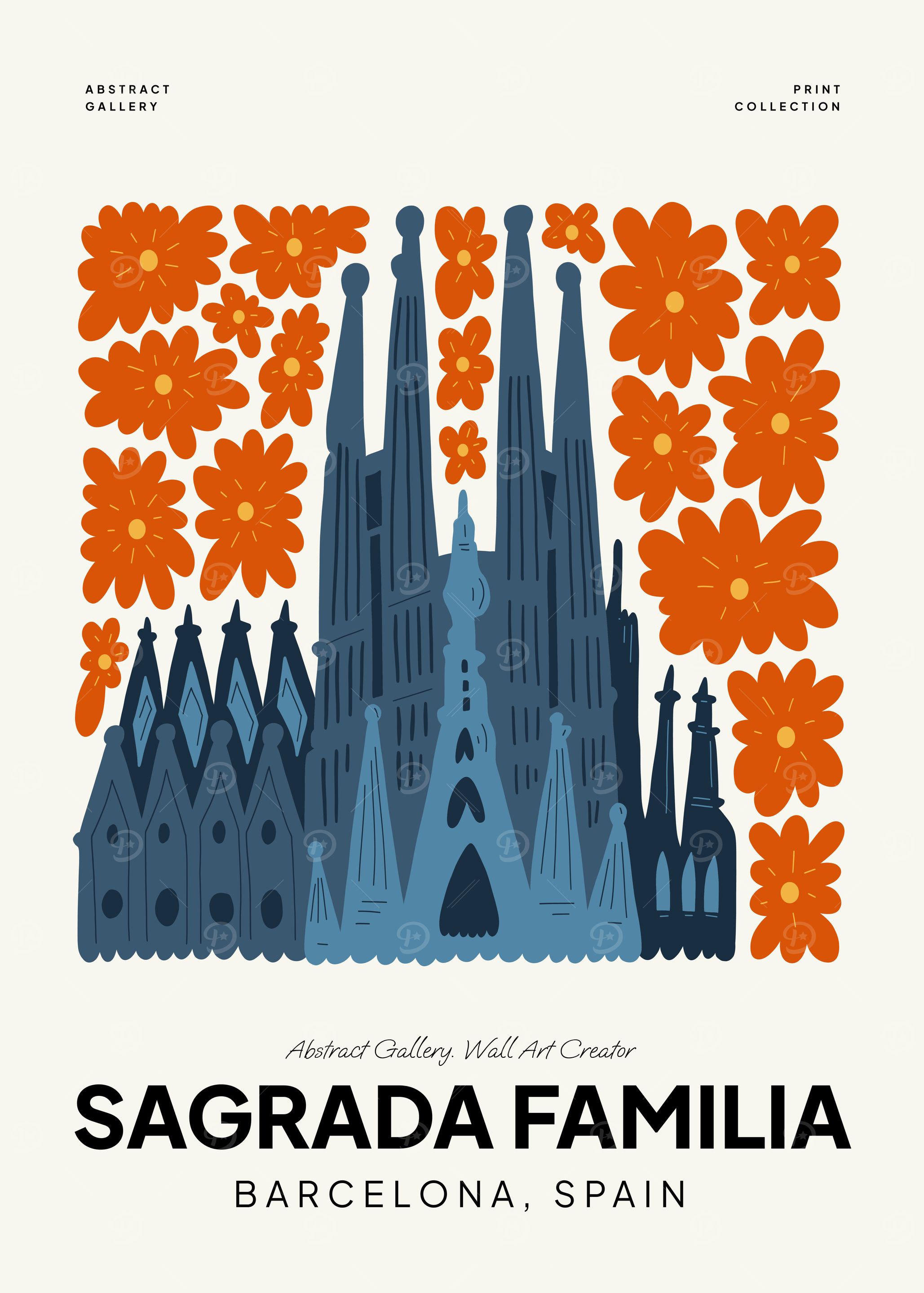Sagrada Familia Illustration