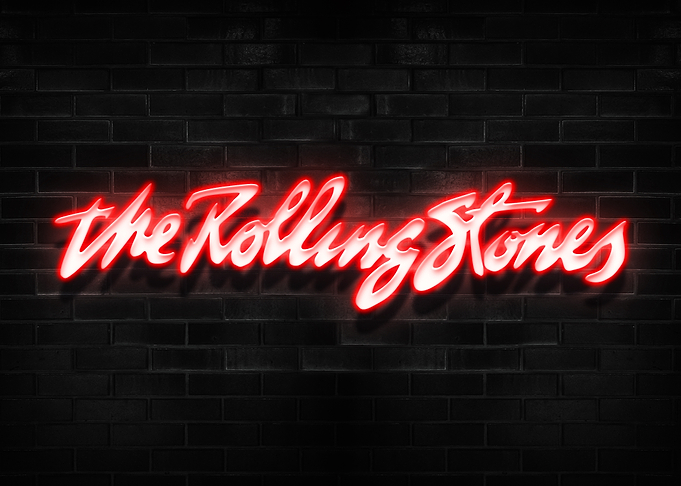 The Rolling Stones Neon Sign