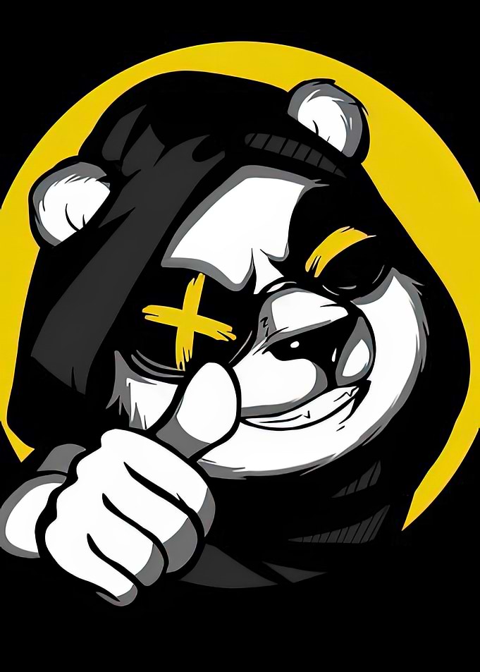 Cool Panda Illustration