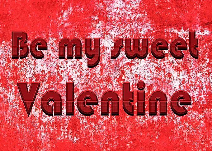 Be My Sweet Valentine