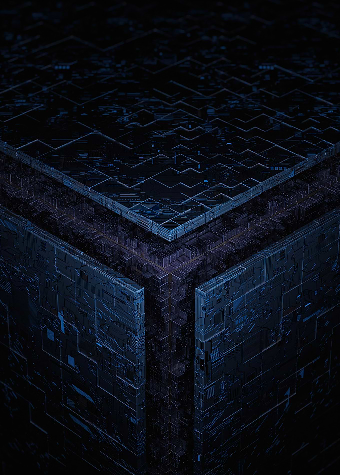 Abstract 3D Cube