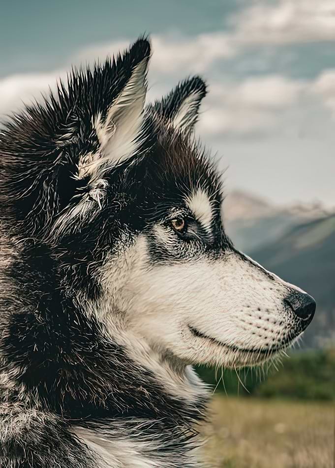 Husky Portrait