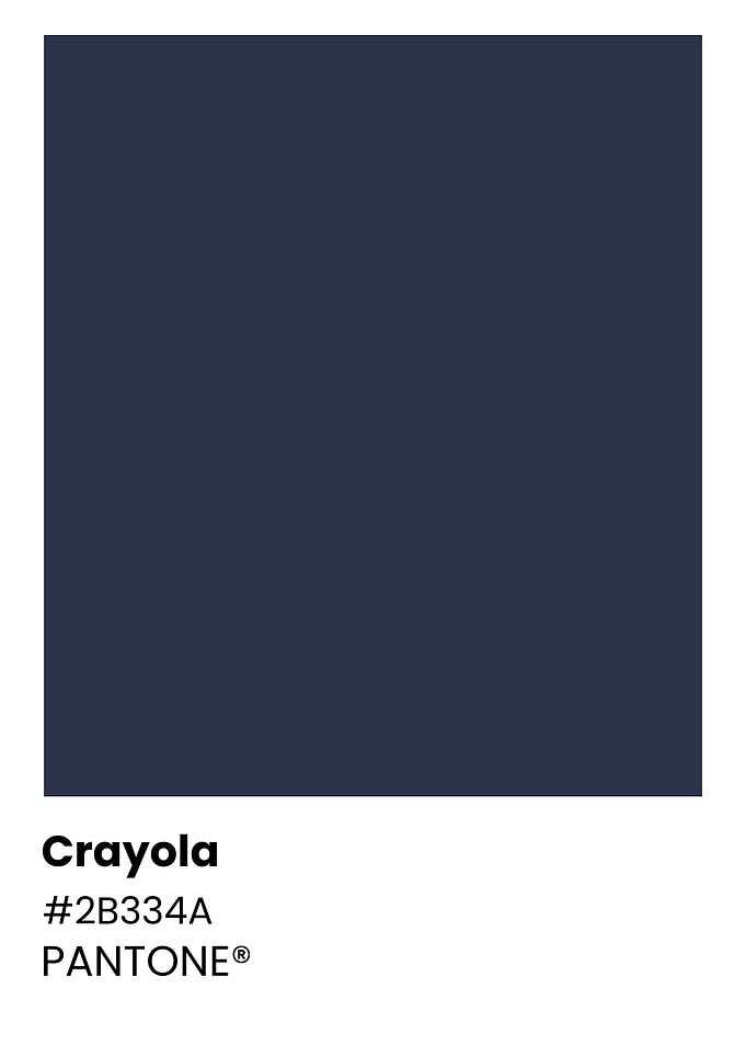Crayola Color Chart