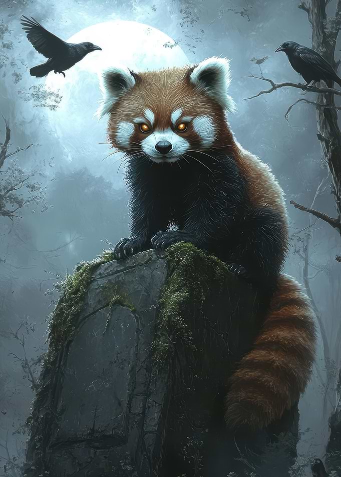Red Panda Guardian