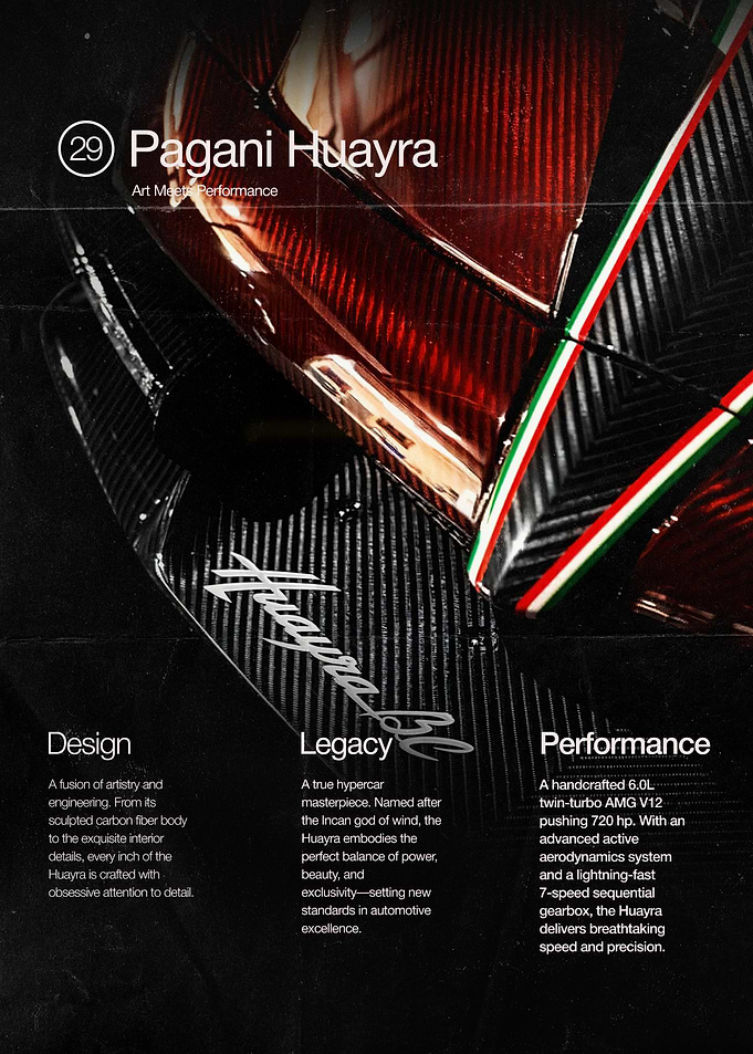 Pagani Huayra: Art Meets Performance