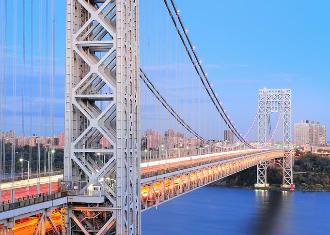 George Washington Bridge at Dusk