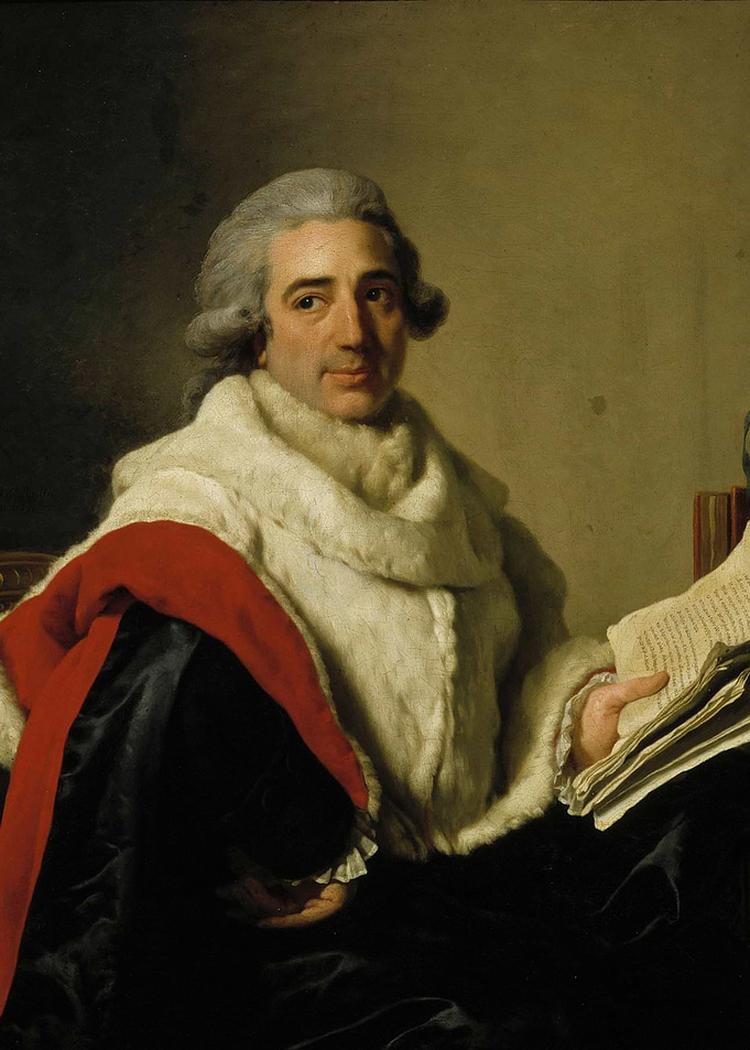 Portrait of a Man in a Fur-Trimmed Robe
