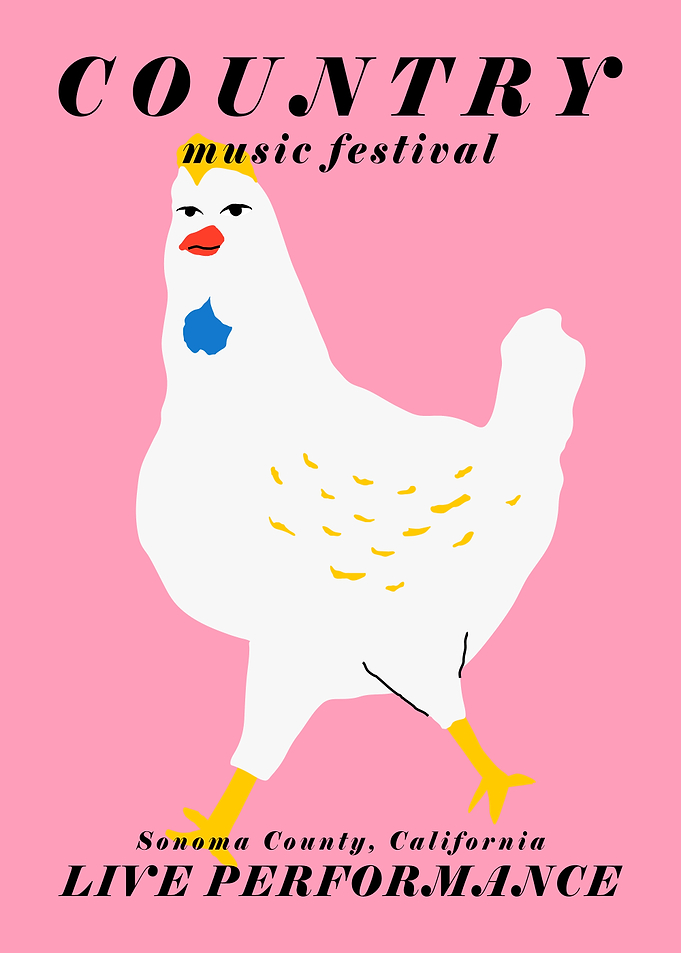Country Music Festival Poster