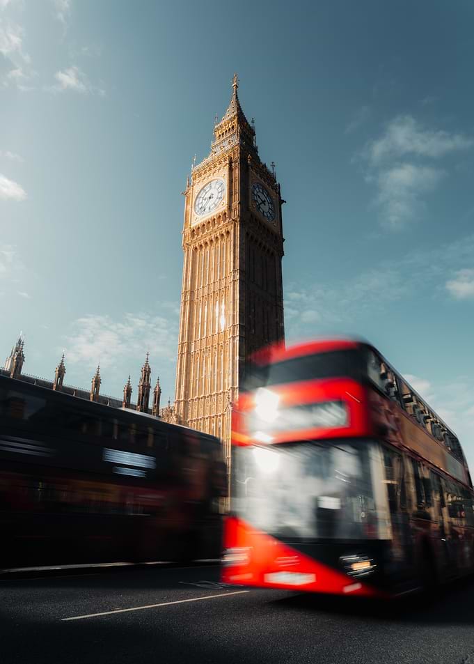 Big Ben & London Bus