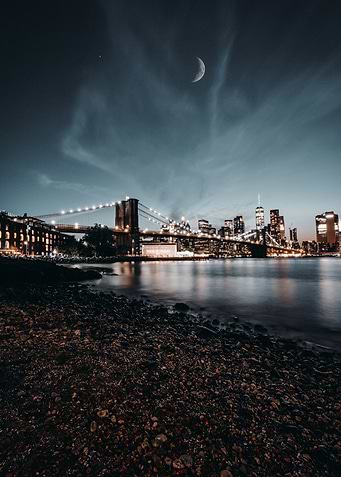 Brooklyn Bridge Night View
