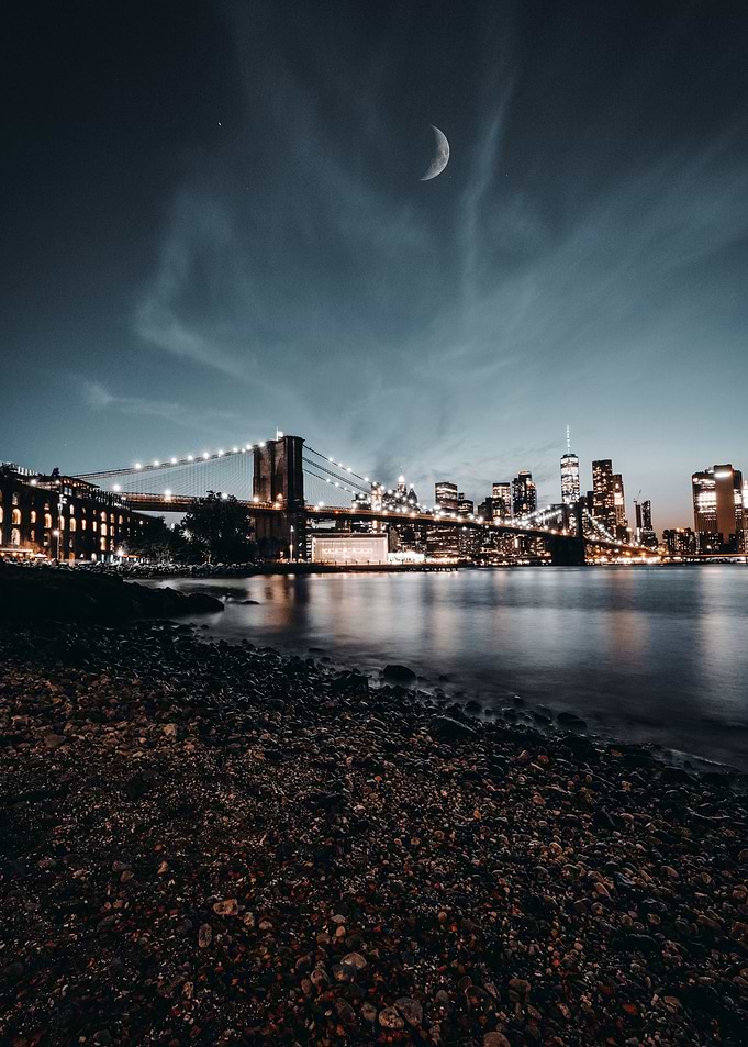 Brooklyn Bridge Night View
