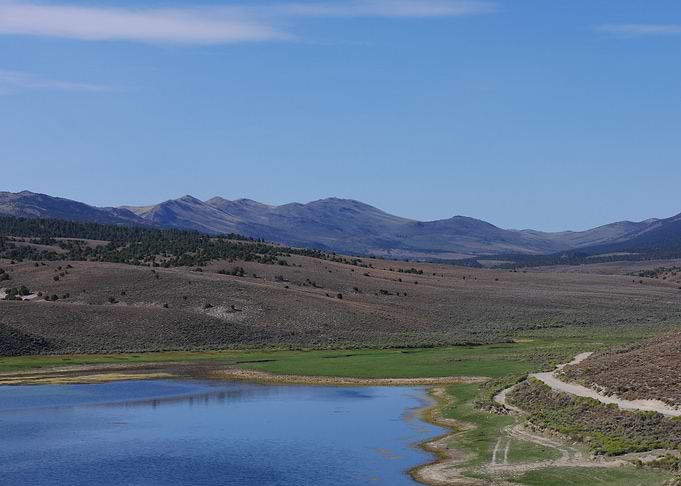 Mountain Lake Landscape