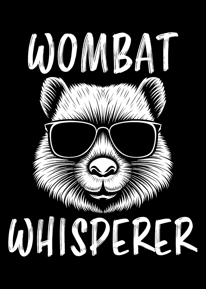 Wombat Whisperer Graphic