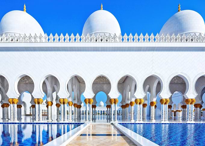 Grand Mosque Courtyard