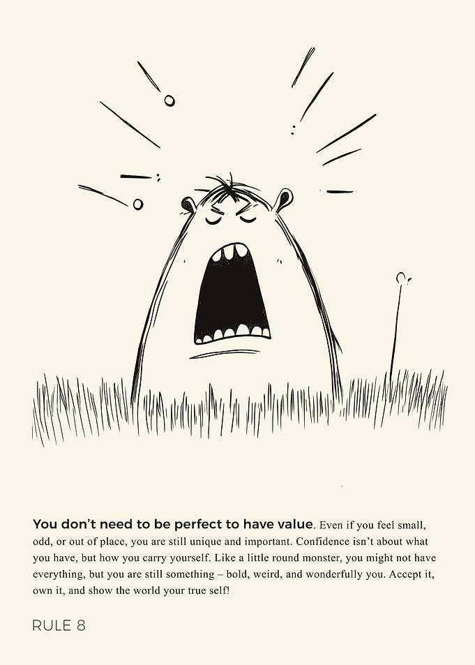 Monster, Own who you are and embrace yourself – Exclamation Mark