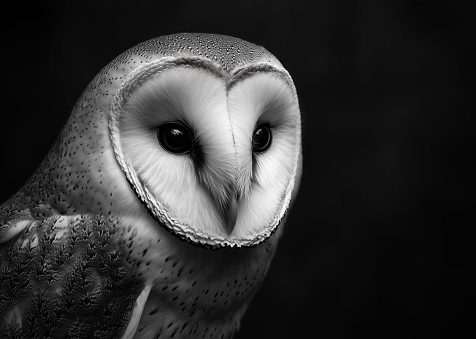 Barn Owl Portrait