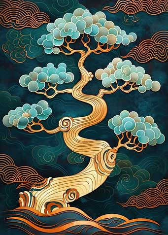 Japanese Bonsai Tree Art