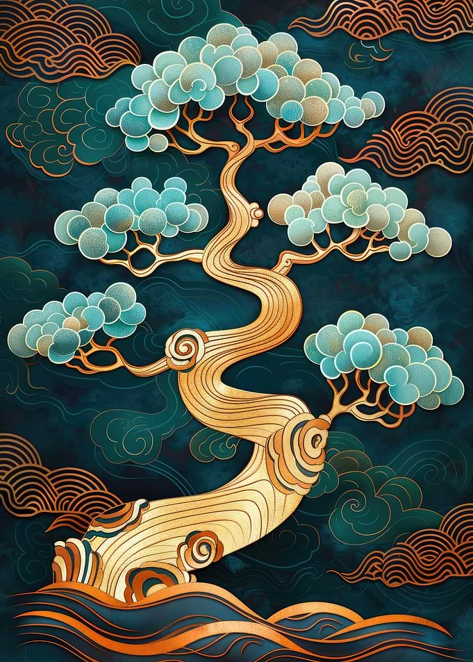 Japanese Bonsai Tree Art