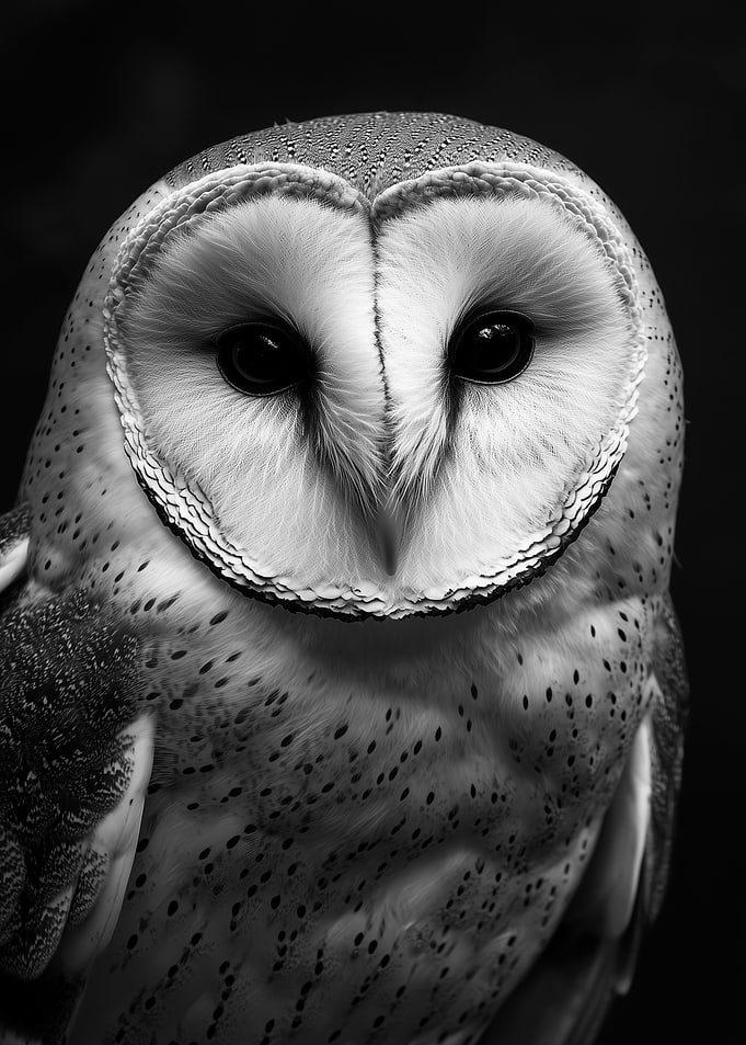 Barn Owl Portrait