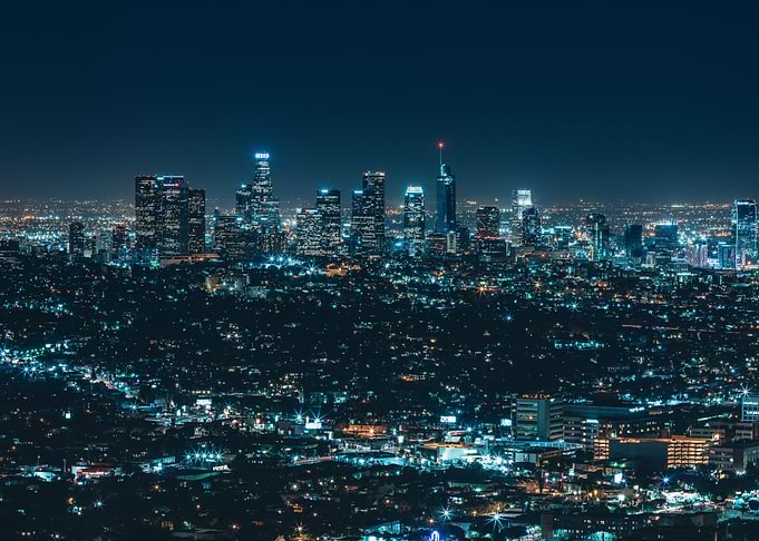 Nighttime Cityscape