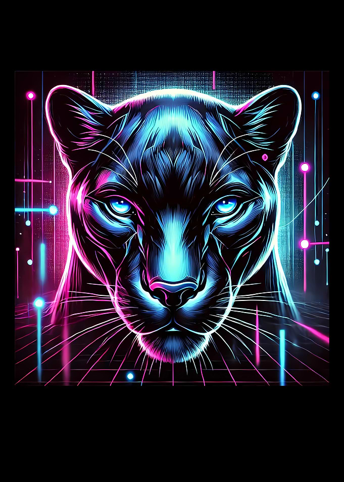 Neon Panther