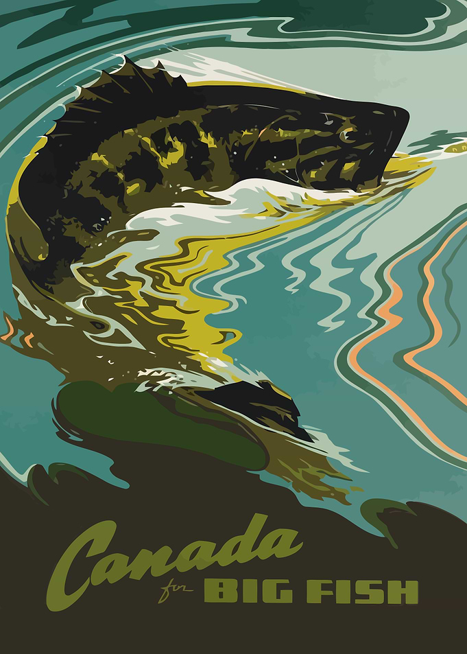 Canada for Big Fish Poster