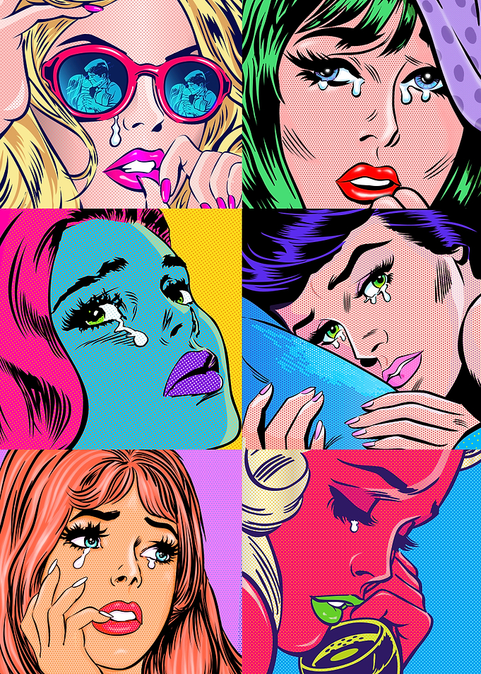 Crying Women 6