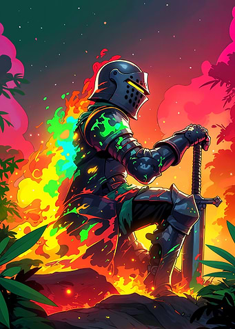 Flaming Knight