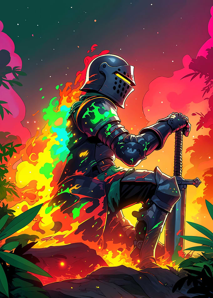 Flaming Knight