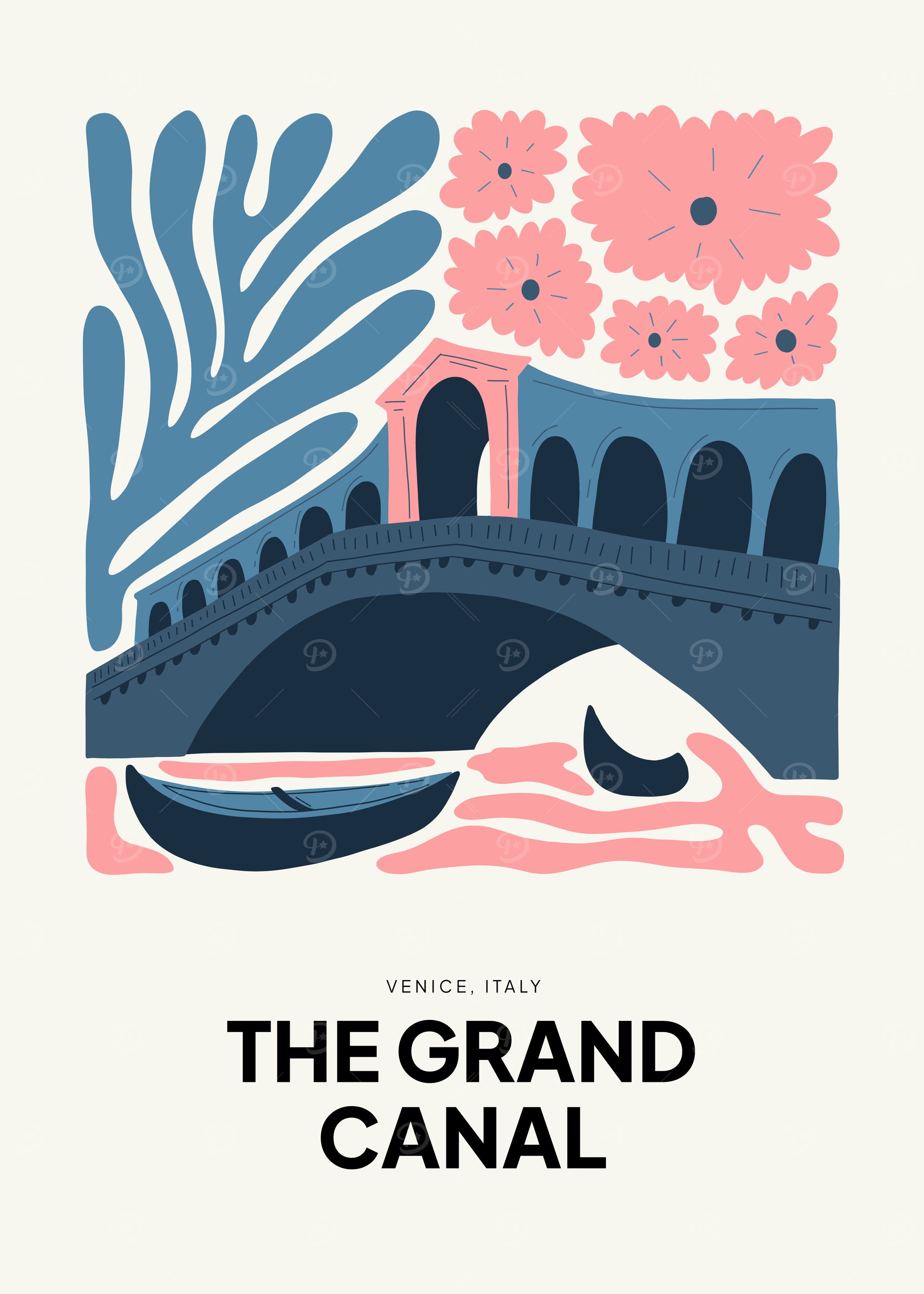 Venice Grand Canal Art Print